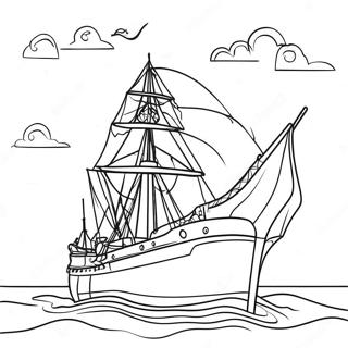 Santiago Of The Seas Coloring Page 35863-29925