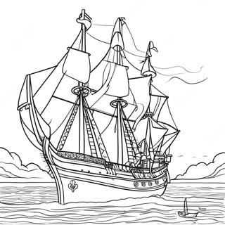 Santiago Of The Seas Coloring Page 35863-29927