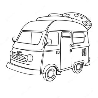 Barbie Camper Adventure Coloring Page 35873-29830