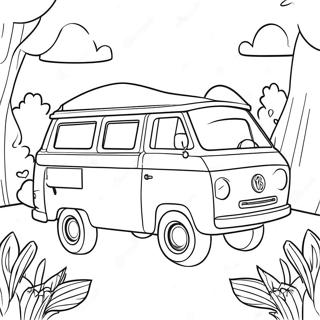 Barbie Camper Adventure Coloring Page 35873-29832