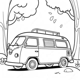 Barbie Camper Adventure Coloring Page 35873-29921