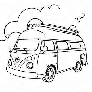 Barbie Camper Adventure Coloring Page 35873-29923