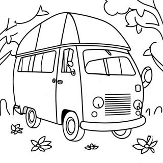 Barbie Camper Adventure Coloring Page 35873-29924