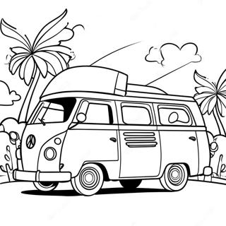 Barbie Camper With Friends Coloring Page 35874-29833