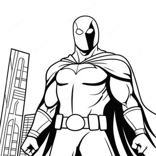 Moon Knight Coloring Page 35883-29840