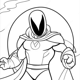 Moon Knight Coloring Page 35883-29938