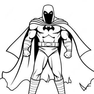 Moon Knight Coloring Page 35883-29939