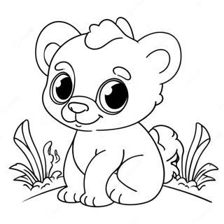 Cute Hard Animal Coloring Pages