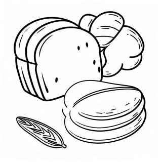 Bread Coloring Page 35903-29854