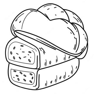 Bread Coloring Page 35903-29856