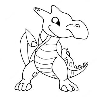 Garchomp Coloring Page 35923-29974