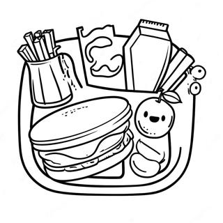 School Lunch Hero Day Coloring Pages