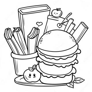 School Lunch Hero Day Coloring Page 35943-29886