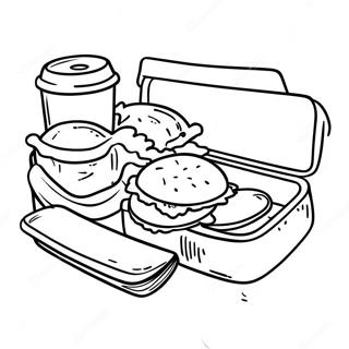 School Lunch Hero Day Coloring Page 35943-29887