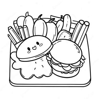 School Lunch Hero Day Coloring Page 35943-29888