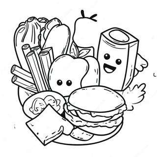 School Lunch Hero Day Coloring Page 35943-29981