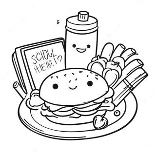 School Lunch Hero Day Coloring Page 35943-29982