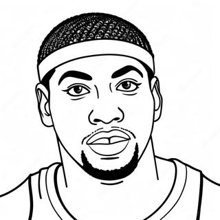 Anthony Davis Coloring Page 35983-30017