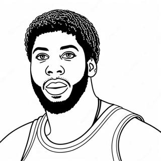 Anthony Davis Coloring Page 35983-30018