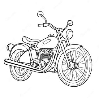 Bike Coloring Page 3599-2923