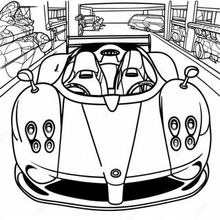 Pagani Coloring Pages