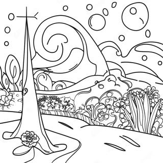 Galaxy Celestial Coloring Pages