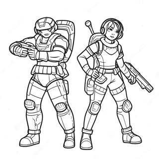 Apex Legends Coloring Page 36043-30078