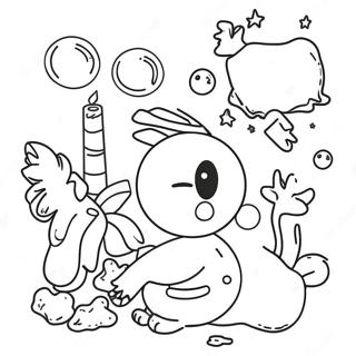 Science Christmas Coloring Page 36063-30084