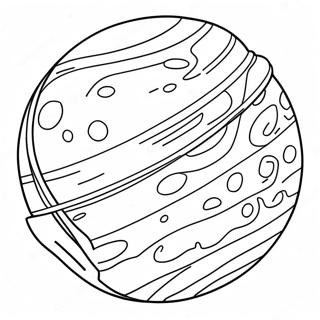 Jupiter Coloring Pages