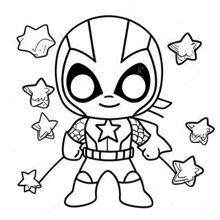 Chibi Marvel Coloring Pages