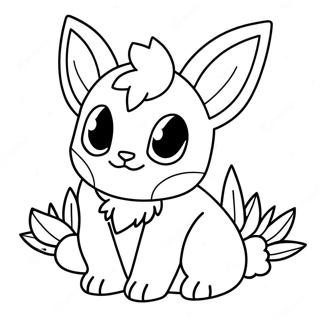 Leafeon Coloring Page 36093-30106