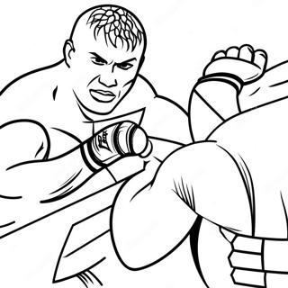 Ufc Coloring Page 36103-30110