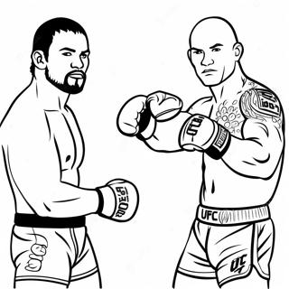 Ufc Coloring Page 36103-30111