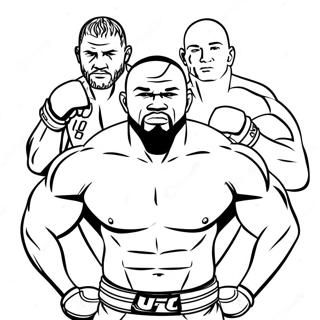 Ufc Coloring Page 36103-30112