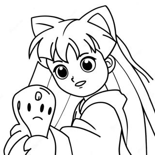 Inuyasha Coloring Page 36123-30135