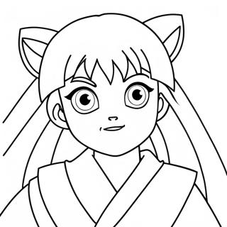 Inuyasha Coloring Page 36123-30136