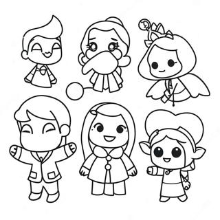 Dream Smp Characters Coloring Page 36134-30141