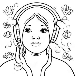 Mental Health Anxiety Coloring Page 36153-30155