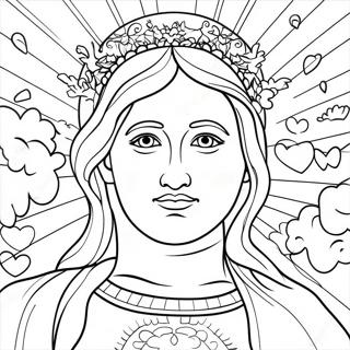 God Is Love Coloring Page 36163-30170