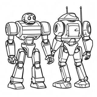 War Robots Coloring Pages