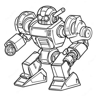 War Robots Coloring Page 36173-30163