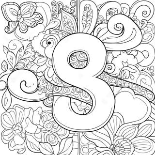 Number 5 Coloring Page 36213-30202