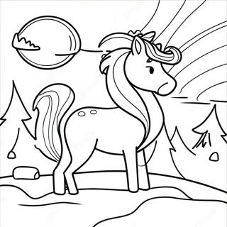 Northern Lights Coloring Page 36233-30214