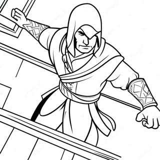 Assassin's Creed Coloring Pages