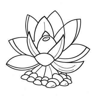 Succulent Plant Coloring Page 3629-2946