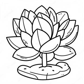 Succulent Plant Coloring Page 3629-2947