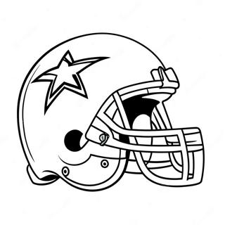 Dallas Cowboys Logo Coloring Page 36303-30268