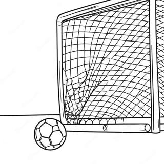 Goal Sheet Coloring Pages