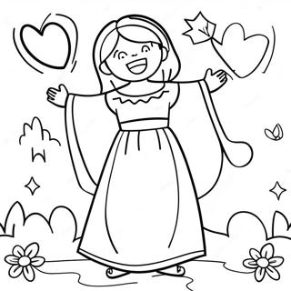 Joyful Psalm Coloring Page 36324-30296