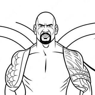 Wwe Coloring Page 36363-30323